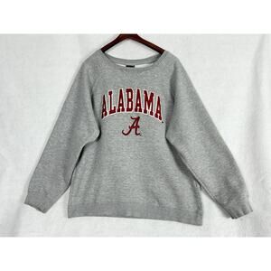 Vintage Alabama Sweatshirt Embroidered Crimson Tide Genuine Stuff XL